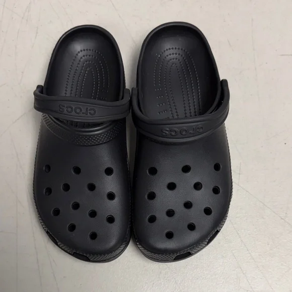 CROCS Black Classic Slip-On Clogs - Picture 6 of 6